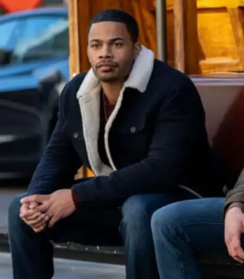 Fire Country Jake Crawford Shearling Jacket