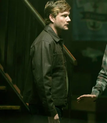 Jake Weary The Waterfront S01 Green Jacket