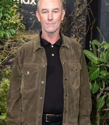 Jamie McShane Task S01 Green Suede Leather Jacket