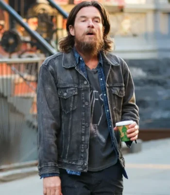 Jason Bateman Black Rabbit Black Denim Jacket