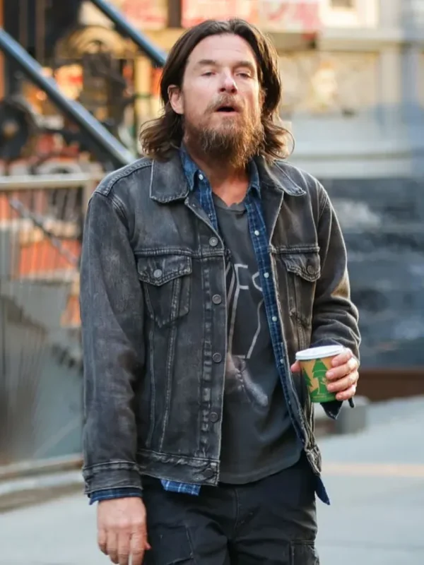Jason Bateman Black Rabbit Black Denim Jacket