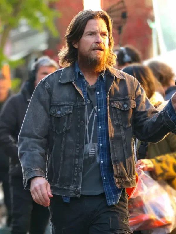 Jason Bateman Black Rabbit Black Denim Jacket