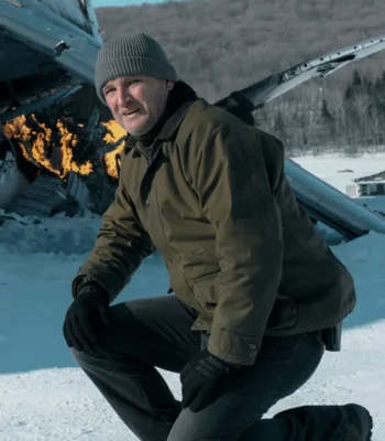 Jason Clarke The Last Frontier S01 Green Cotton Jacket