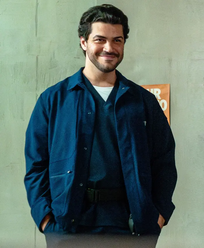Jason Diaz The Institute S01 Blue Jacket Jason Diaz The Institute S01 Blue Jacket