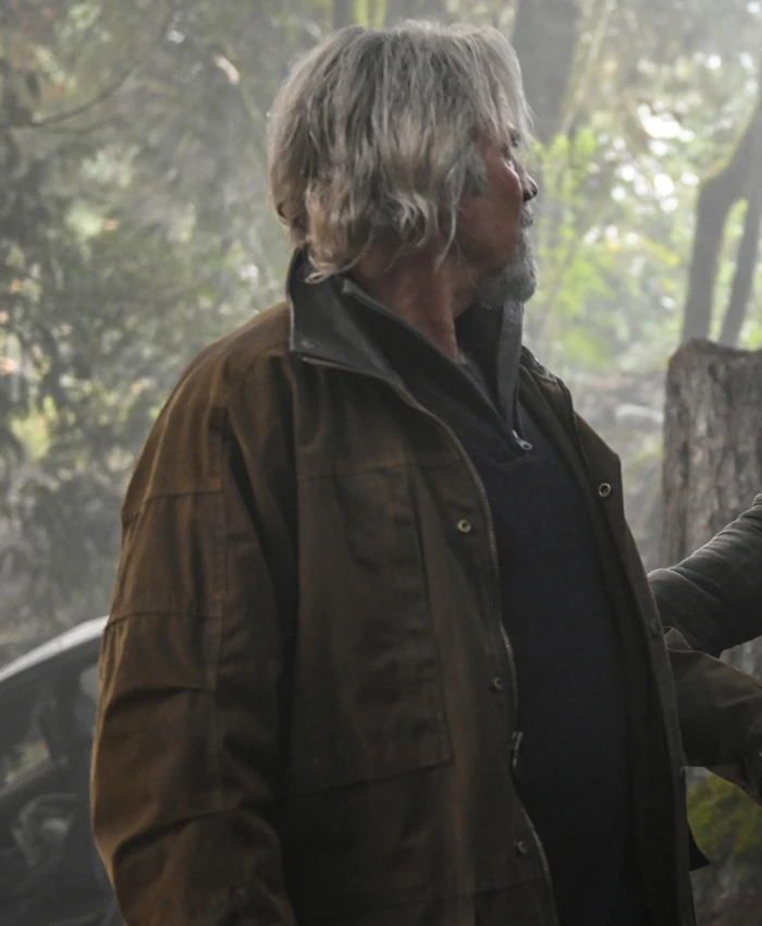 Jeff Fahey Fire Country S03 Brown Jacket Jeff Fahey Fire Country S03 Brown Jacket