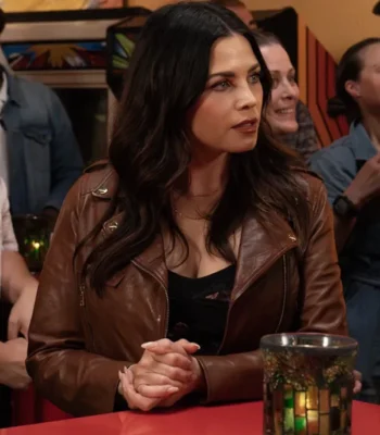 Jenna Dewan The Rookie S07 Brown Leather Jacket