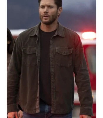 Jensen Ackles Countdown Black Denim Jacket