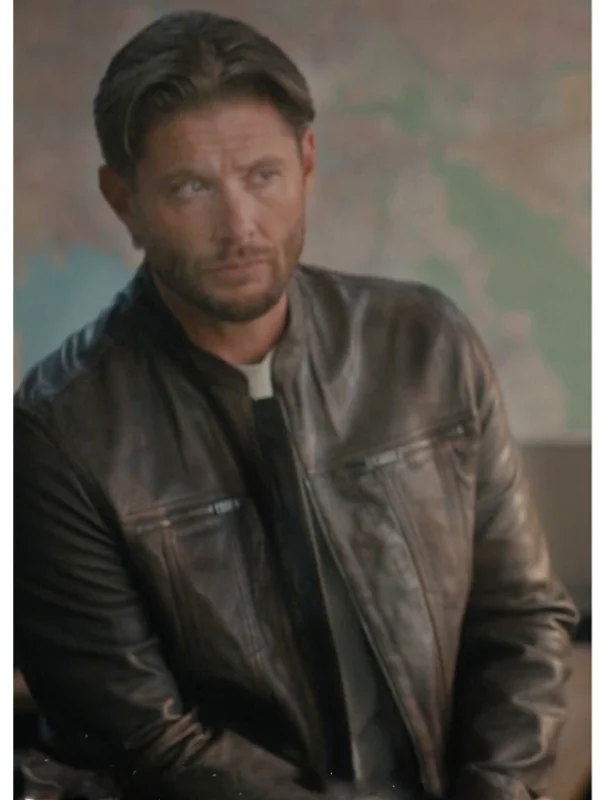 Jensen Ackles Countdown S01 Brown Leather Jacket