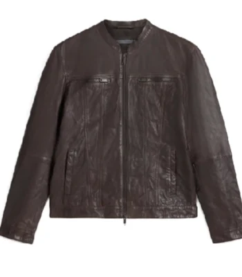 Jensen Ackles Countdown S01 Brown Leather Jacket