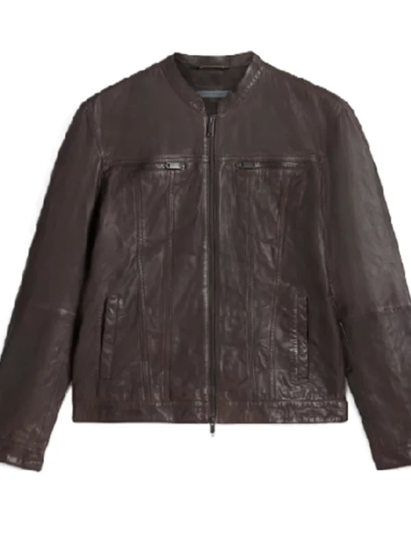 Jensen Ackles Countdown S01 Brown Leather Jacket