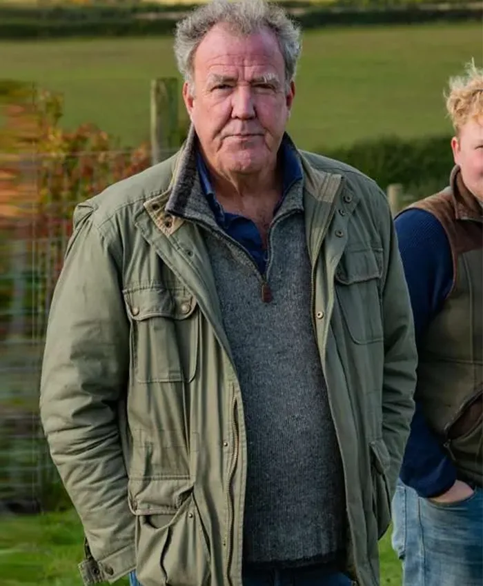 Jeremy Clarkson Clarkson’s Farm S04 Green Jacket Jeremy Clarkson Clarkson’s Farm S04 Green Jacket