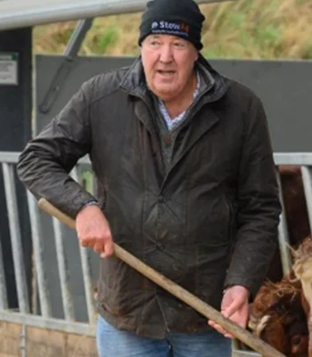 Jeremy Clarkson Clarkson’s Farm S04 Leather Jacket