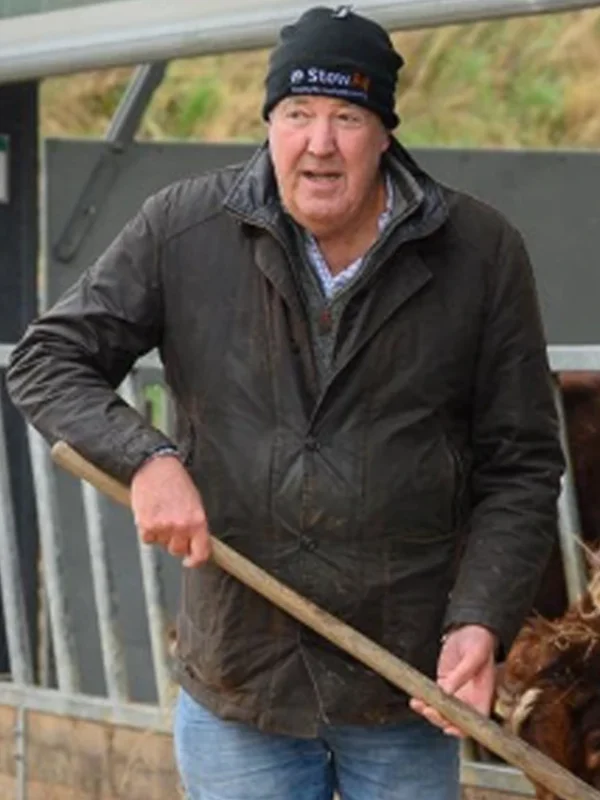 Jeremy Clarkson Clarkson’s Farm S04 Leather Jacket