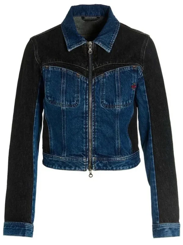 Jess Li Red Eye Denim Jacket