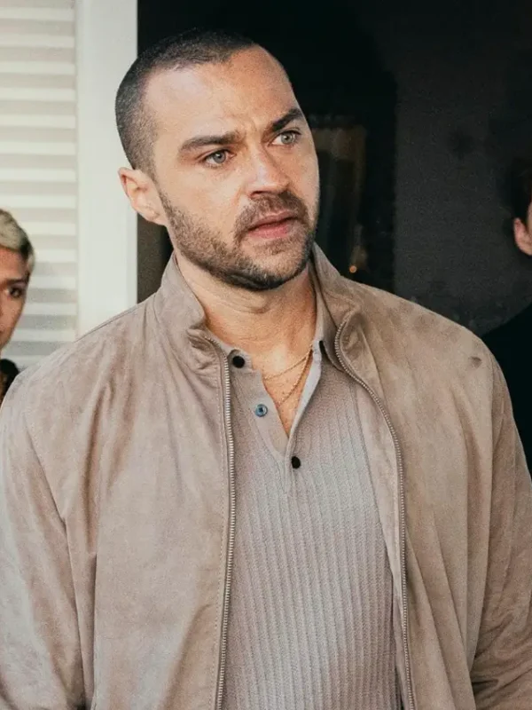 Jesse Williams Costiera S01 Suede Jacket