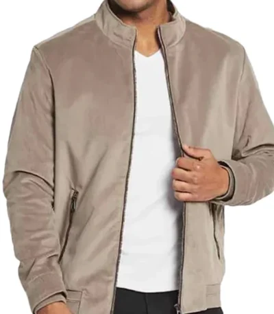 Jesse Williams Costiera S01 Suede Jacket