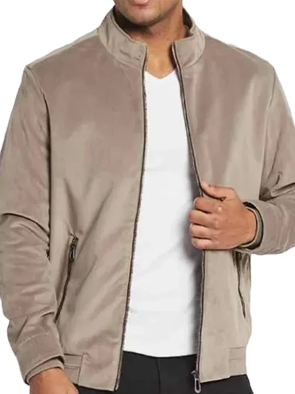 Jesse Williams Costiera S01 Suede Jacket