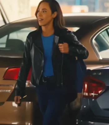 Jessica Camacho Countdown S01 Black Leather Jacket