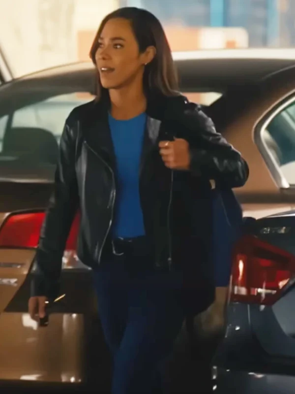 Jessica Camacho Countdown S01 Black Leather Jacket