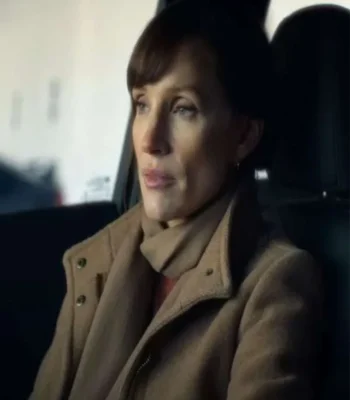 Jessica Chastain The Savant S01 Brown Coat