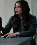 NCIS S23 Jessica Knight Grey Wool Jacket