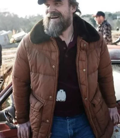 Jim Hopper Stranger Things S05 Puffer Jacket