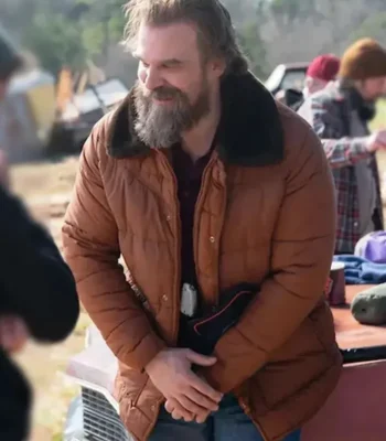 Jim Hopper Stranger Things S05 Puffer Jacket