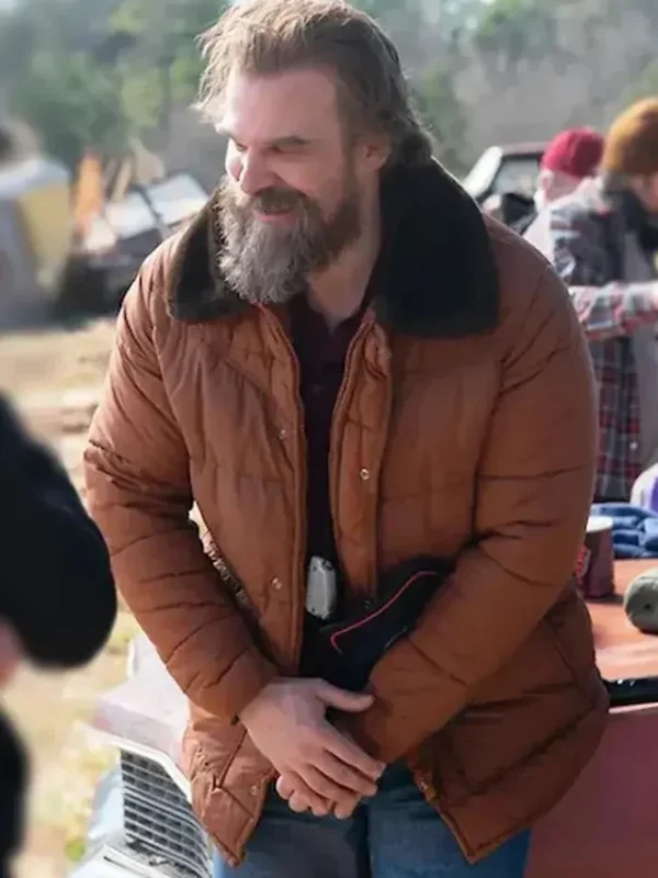 Jim Hopper Stranger Things S05 Puffer Jacket