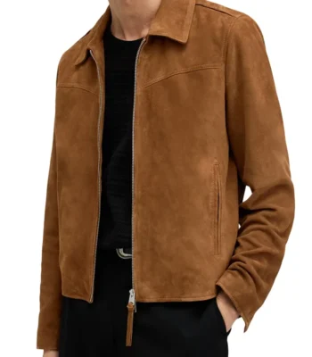 Jimmi Simpson Black Mirror S07 Suede Leather Jacket