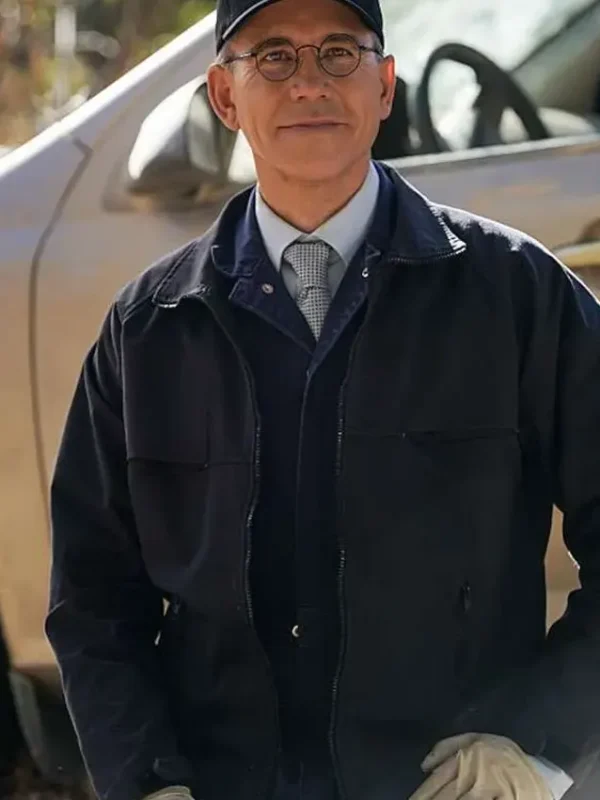 NCIS S23 Jimmy Palmer Blue Cotton Jacket