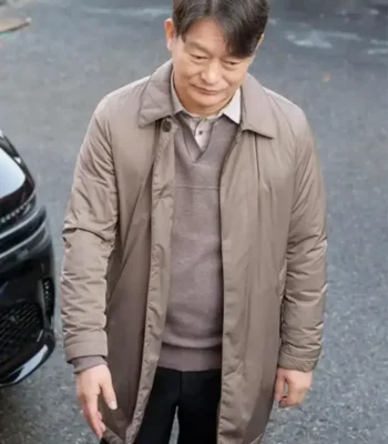 Jo Sung-ha Queen Mantis S01 Grey Coat