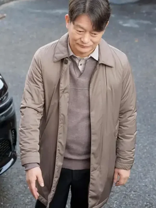 Jo Sung-ha Queen Mantis S01 Grey Coat
