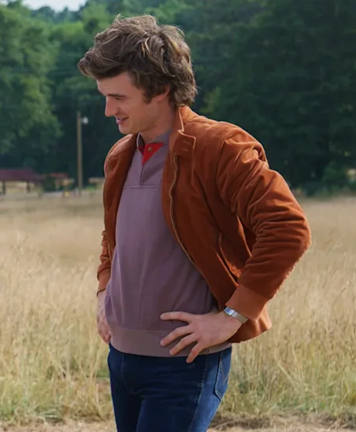 Joe Keery Stranger Things S05 Brown Suede Jacket Joe Keery Stranger Things S05 Brown Suede Jacket