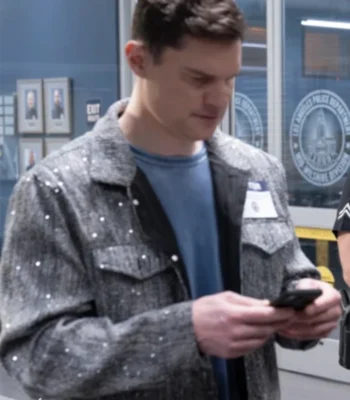 Joey Anaya The Rookie S07 Grey Jacket