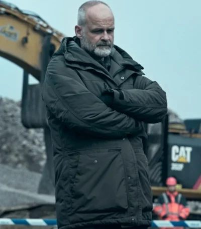 Johan Rheborg The Glass Dome S01 Green Jacket