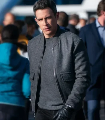 John Boyd FBI S07 Grey Bomber Jacket