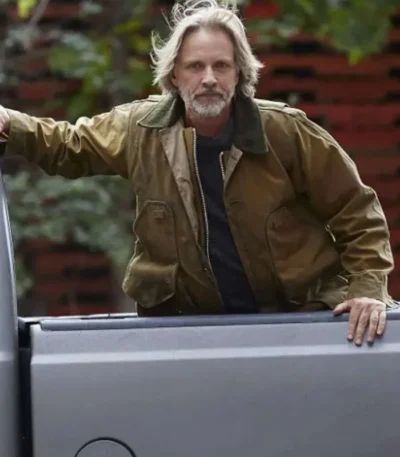John Ralston Bitten Brown Cotton Jacket