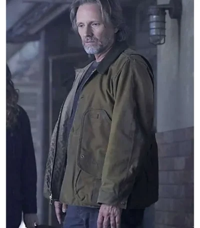 John Ralston Bitten Brown Cotton Jacket