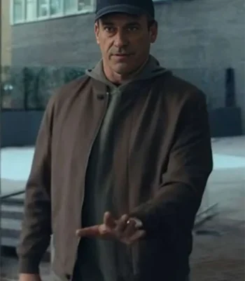Jon Hamm Your Friends and Neighbors S01 Brown Jacket