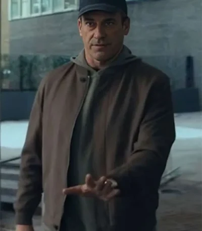 Jon Hamm Your Friends and Neighbors S01 Brown Jacket