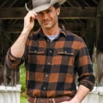 Jonathan Stoddard Crossroad Springs S01 Brown Shirt