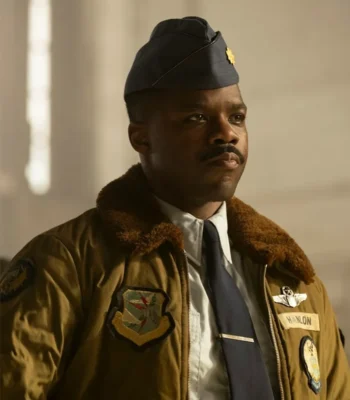 Jovan Adepo IT Welcome to Derry Green Flight Jacket