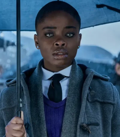 Joy Sunday Wednesday S02 Grey Coat