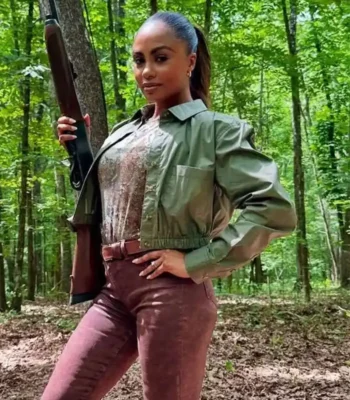 Joyce Glenn The Hunting Wives S01 Cropped Jacket