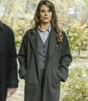 Julia Pietrucha Langer S01 Grey Wool Coat