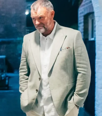 Julian Lewis Jones The Guest S01 Green Blazer