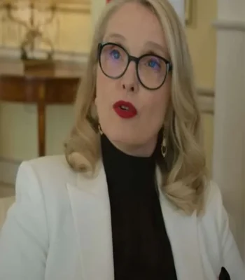 Julie Delpy Hostage S01 White Trench Coat