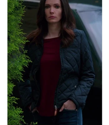 Juliette Silverton Grimm S04 Black Quilted Jacket