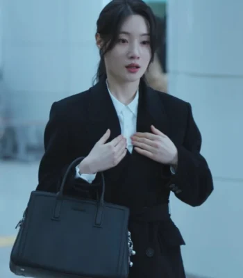 Jung Chae-yeon Beyond the Bar S01 Black Coat