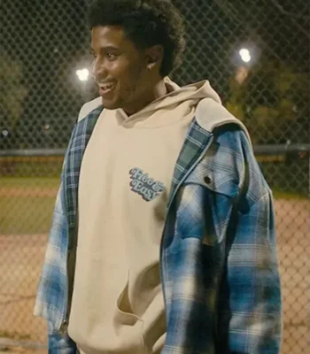 Justin Edwards Forever Blue Checkered Jacket